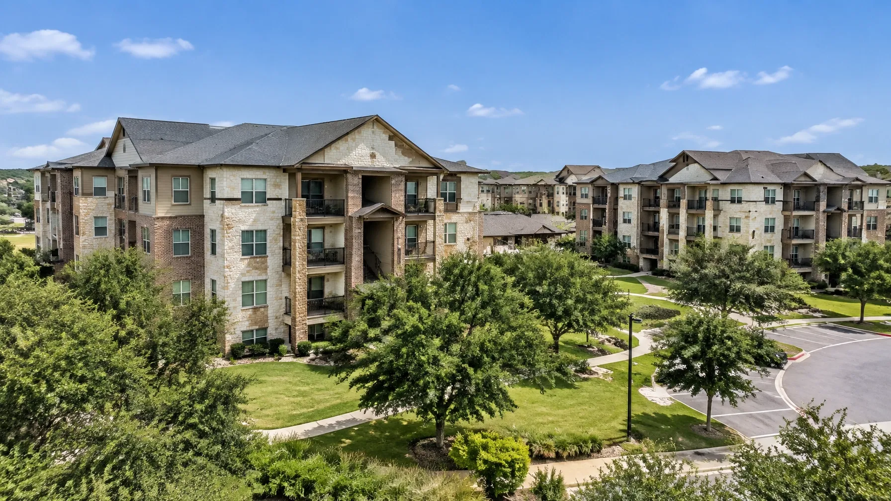 Multifamily residential roofing project