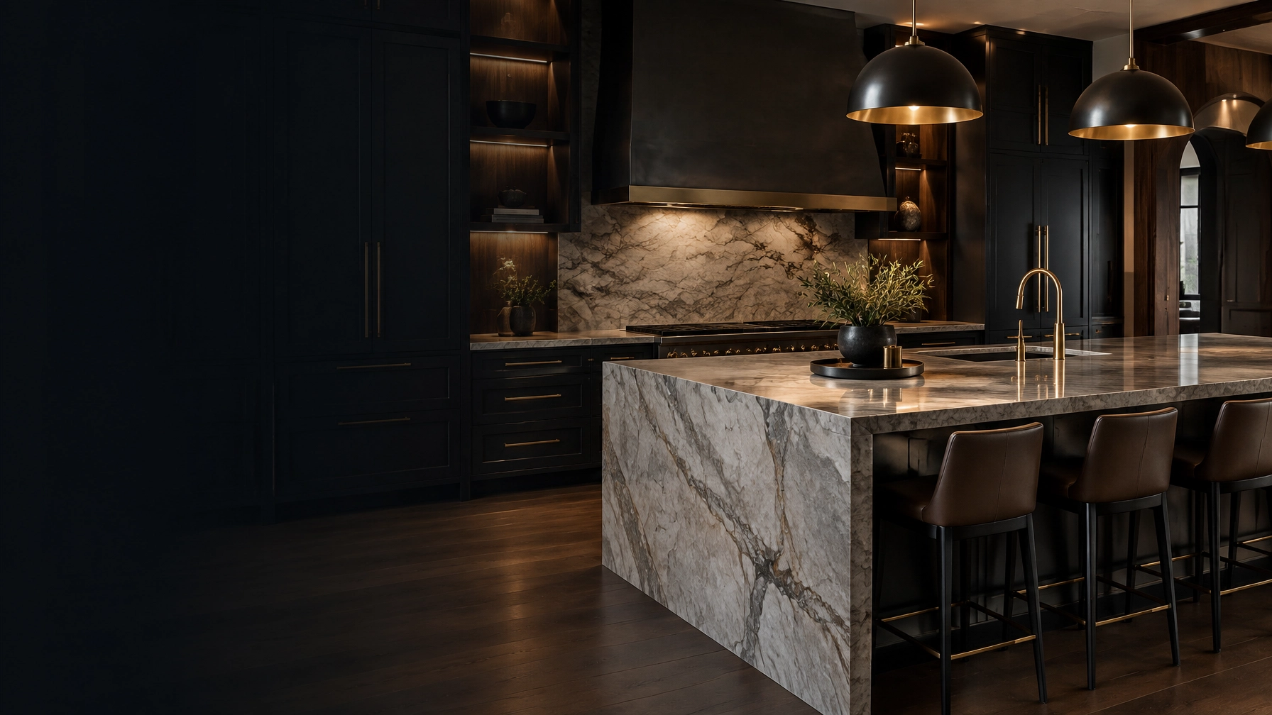 High-end kitchen remodeling by RUOFF Roofing & Restoration in North Texas